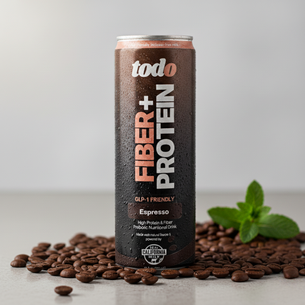 Espresso protein & fiber shake