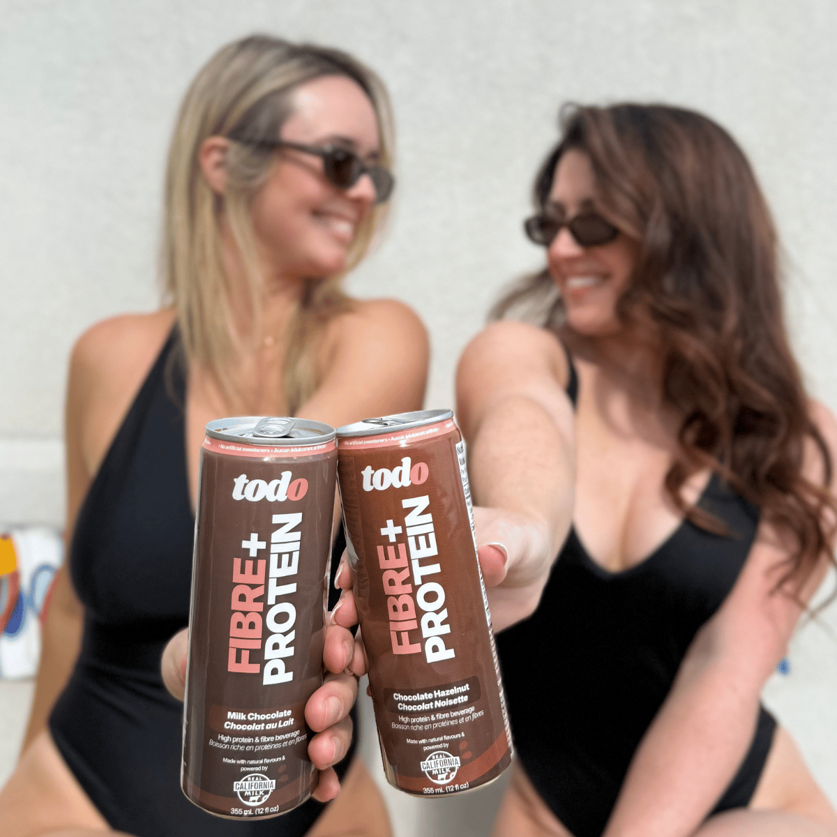 Chocolate Hazelnut protein & fiber shake | todo