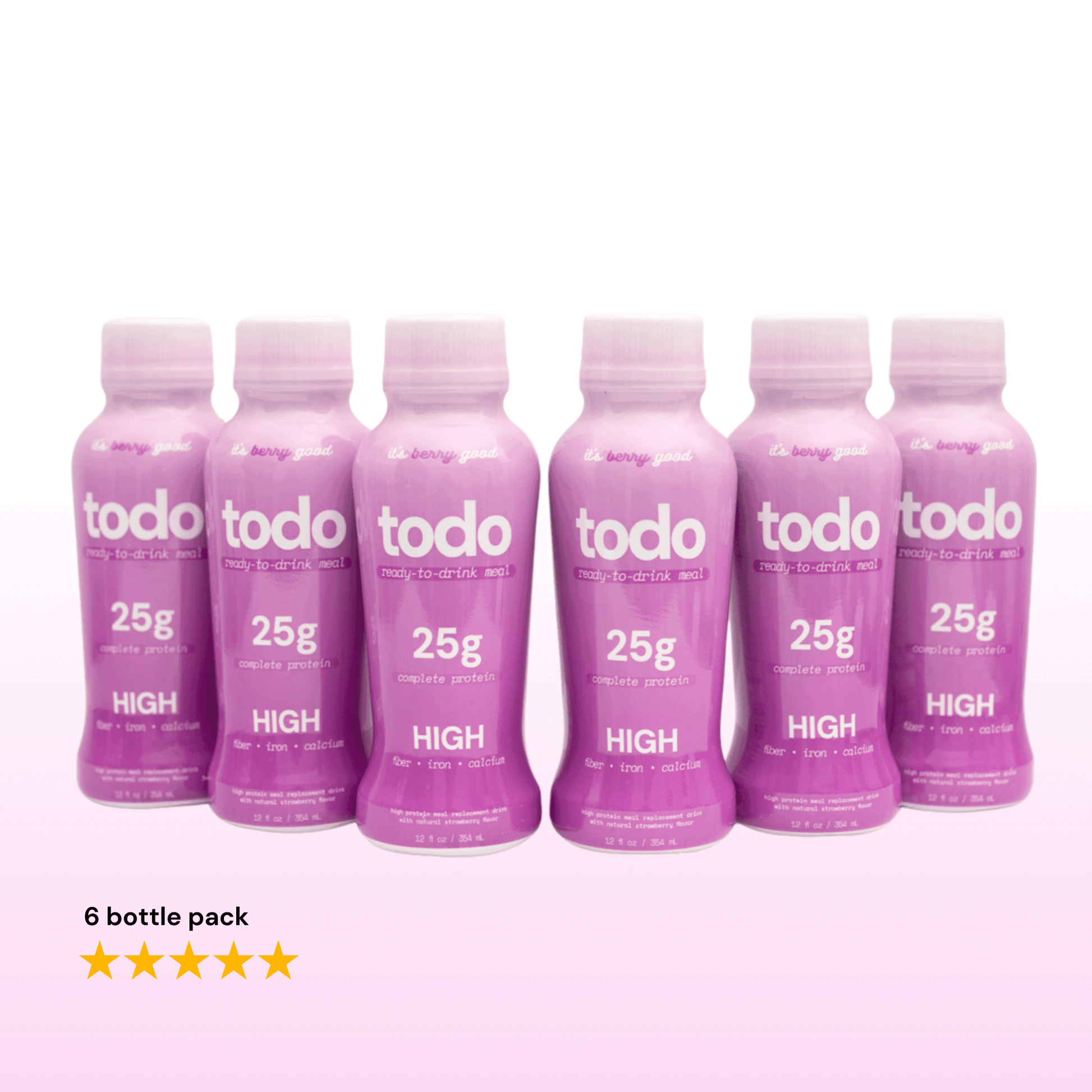 High Protein Milk (6 pack) | Strawberry flavor - todo