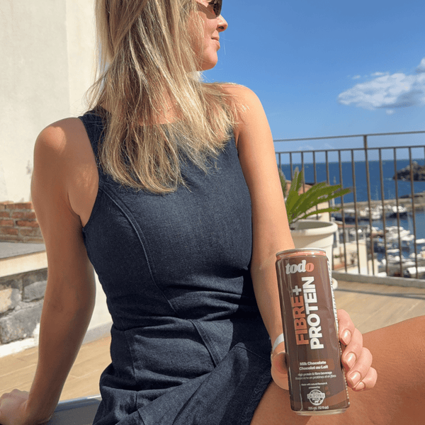 Milk Chocolate protein & fiber shake