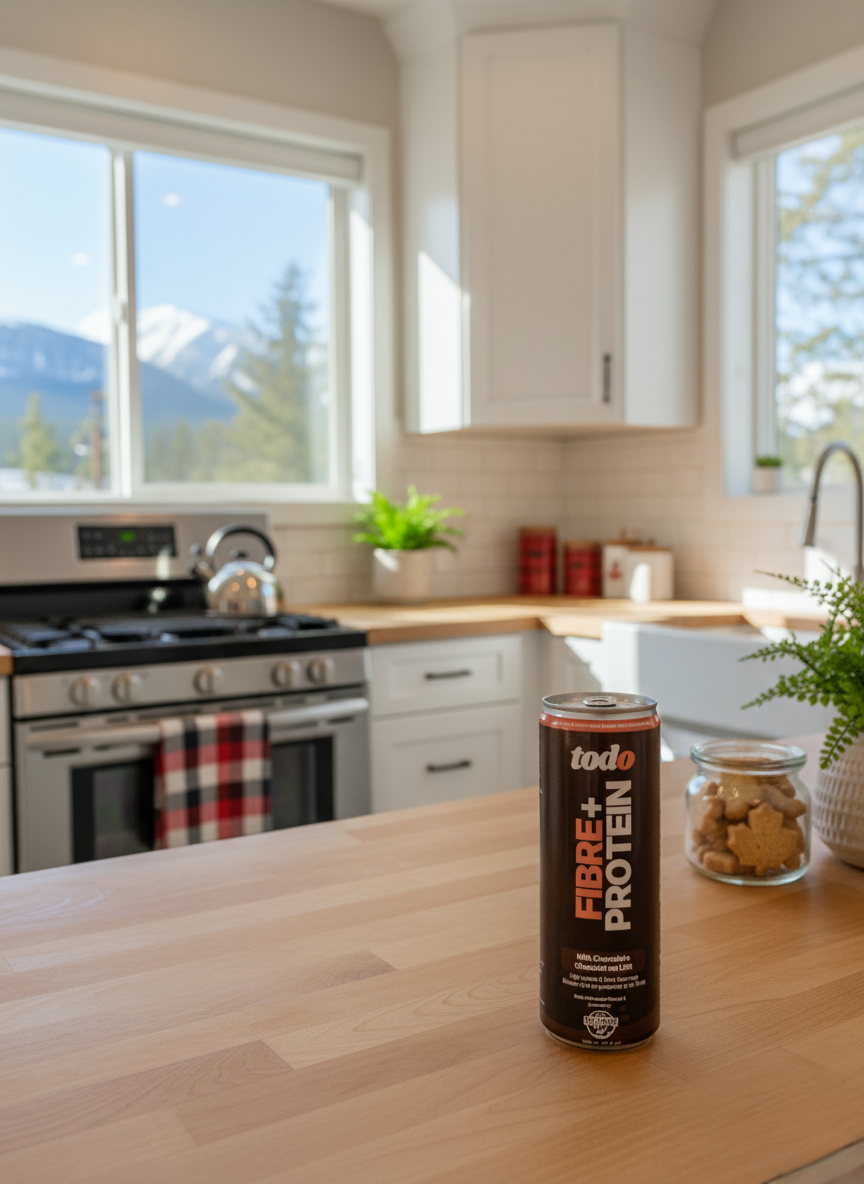 Milk Chocolate protein & fiber shake